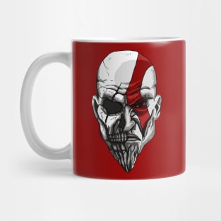 Kratos - Death and Rage Face Mug